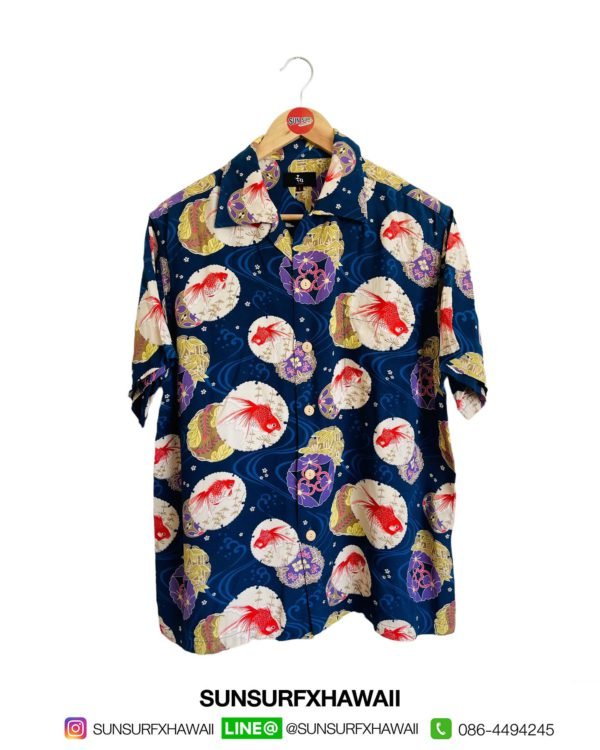 UNKNOW BRAND Hawaiin shirt “GOLD FISH”