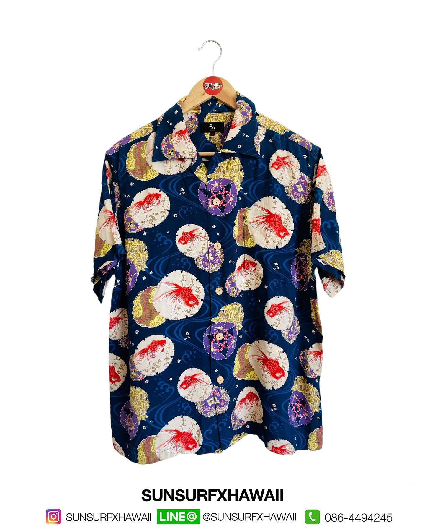 UNKNOW BRAND Hawaiin shirt “GOLD FISH”