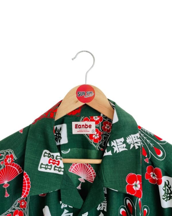 EANBE HAWAIIAN SHIRT “ロンもいいけど、ツモる方がいいあんべぇなのだ” - Image 2
