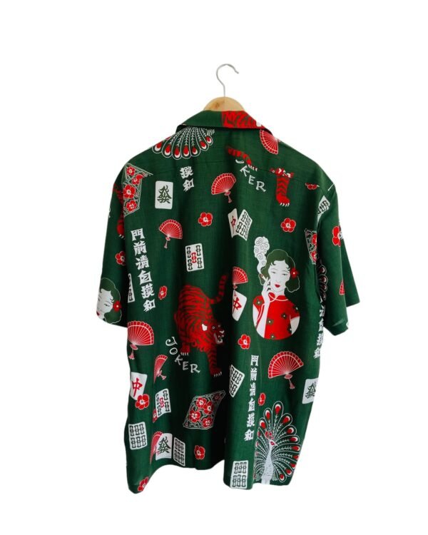 EANBE HAWAIIAN SHIRT “ロンもいいけど、ツモる方がいいあんべぇなのだ” - Image 3
