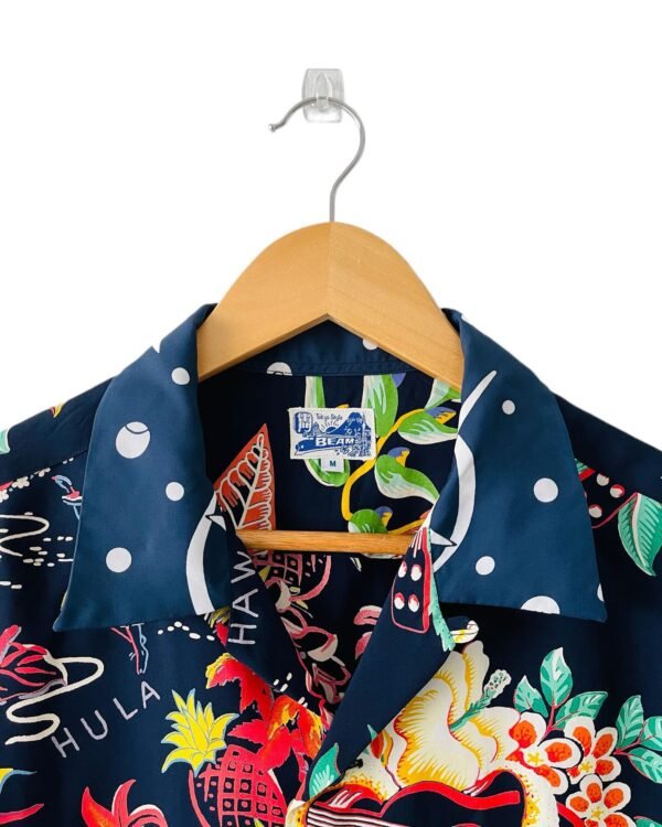BEAMS X SUN SURF HAWAIIAN SHIRT "CRAZY 2017" - Image 2