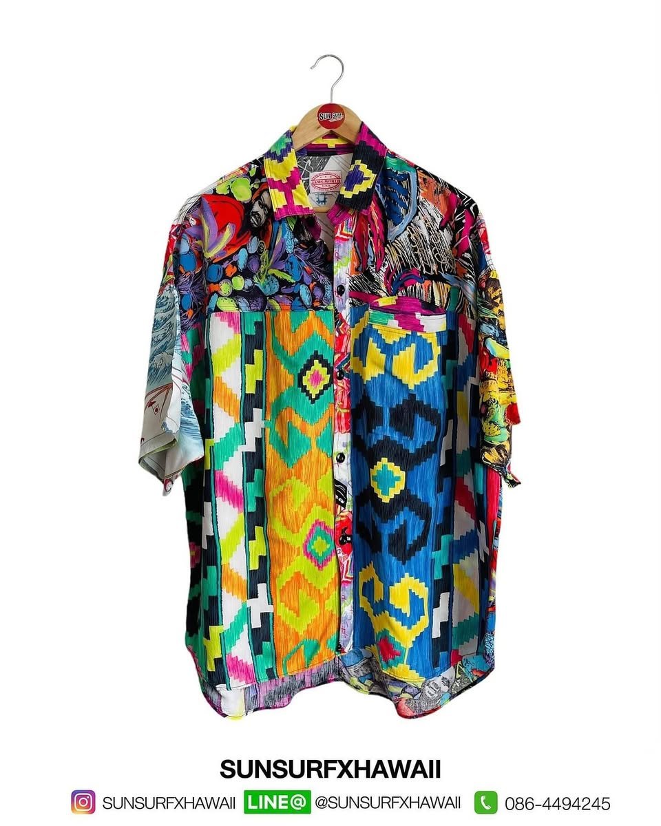 JAMS WORLD HAWAIIAN SHIRT “CRAZY PATCHWORK”