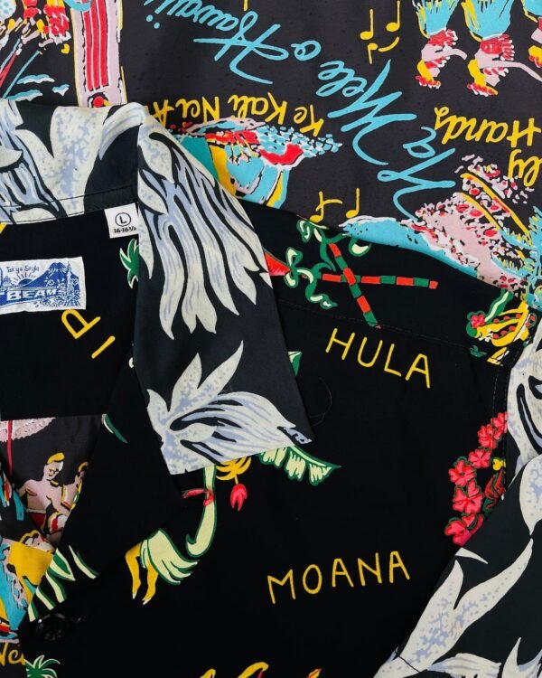 BEAMS X SUN SURF HAWAIIAN SHIRT "CRAZY SPECIAL" - Image 5