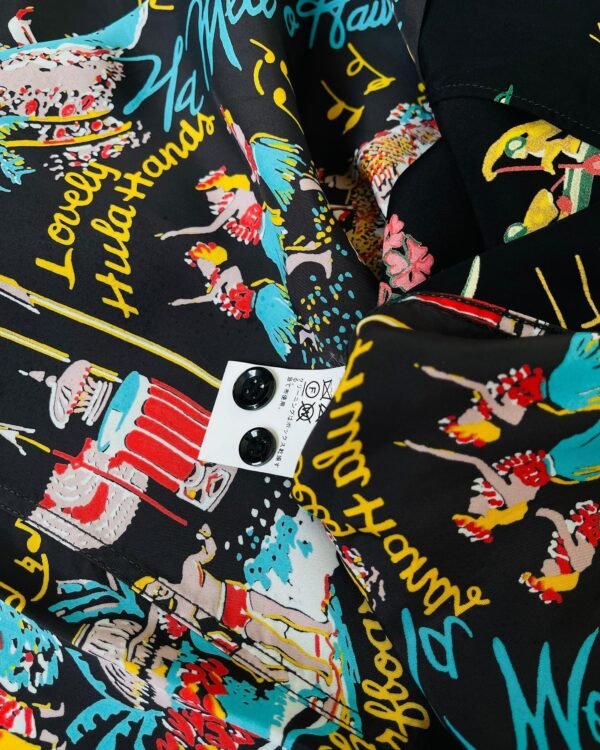 BEAMS X SUN SURF HAWAIIAN SHIRT "CRAZY SPECIAL" - Image 8