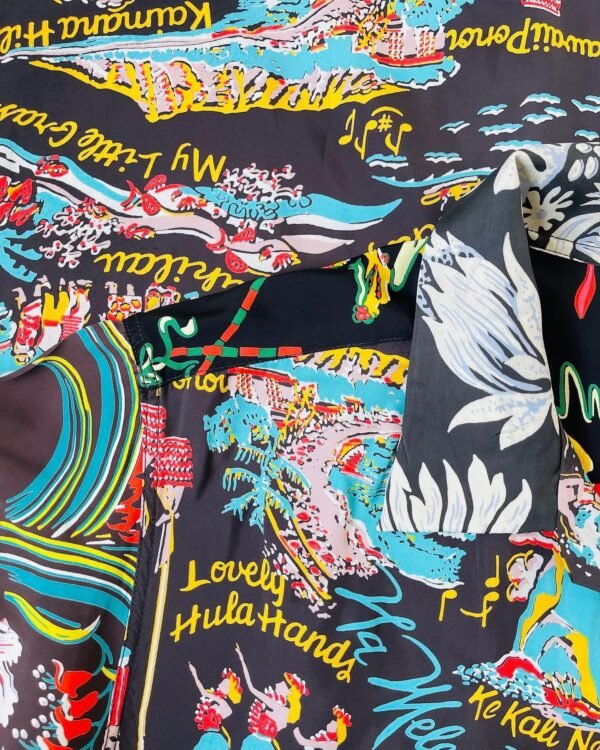 BEAMS X SUN SURF HAWAIIAN SHIRT "CRAZY SPECIAL" - Image 6