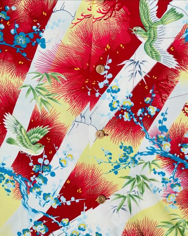 SUN SURF HAWAIIAN SHIRT “SPARROW FLY AROUND” - Image 6