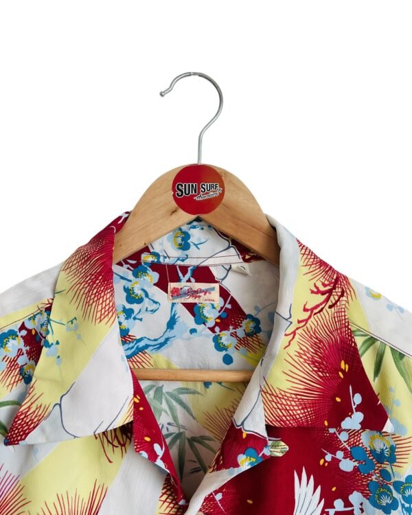 SUN SURF HAWAIIAN SHIRT “SPARROW FLY AROUND” - Image 2