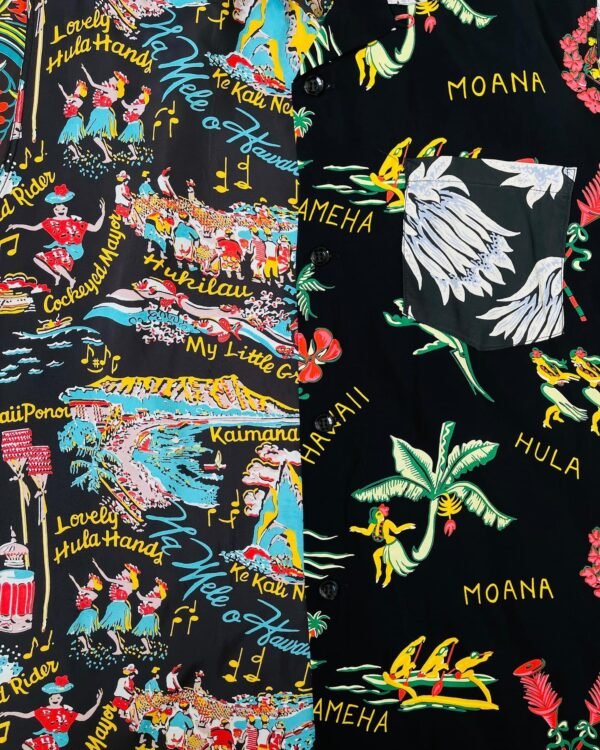 BEAMS X SUN SURF HAWAIIAN SHIRT "CRAZY SPECIAL" - Image 7