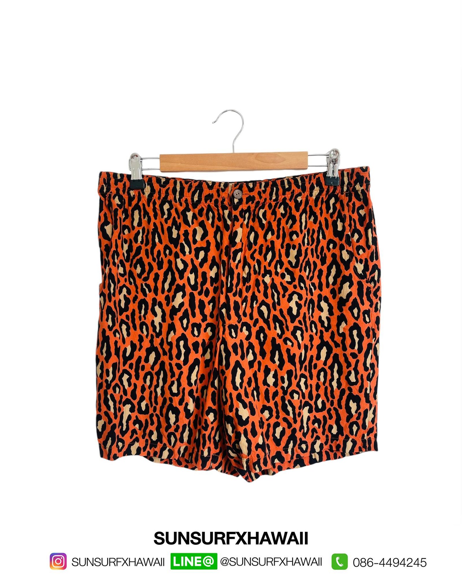 WACKO MARIA PANTS "LEOPARD"