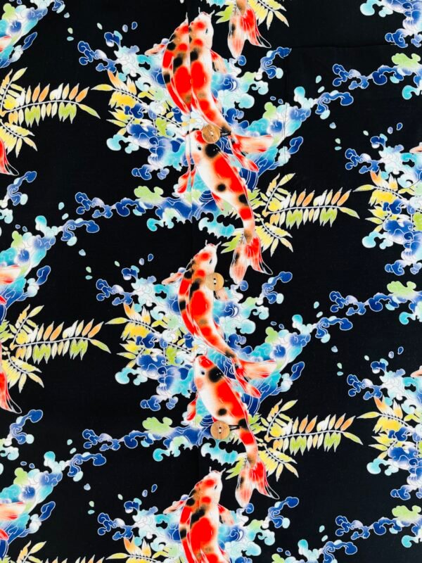 YAMANE (Evisu) DELUXE HAWAIIAN SHIRT "CARP" - Image 6