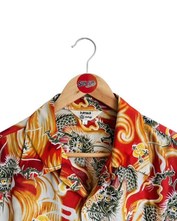 PATINA VINTAGE ALOHA SHIRT "Dragon" - Image 2