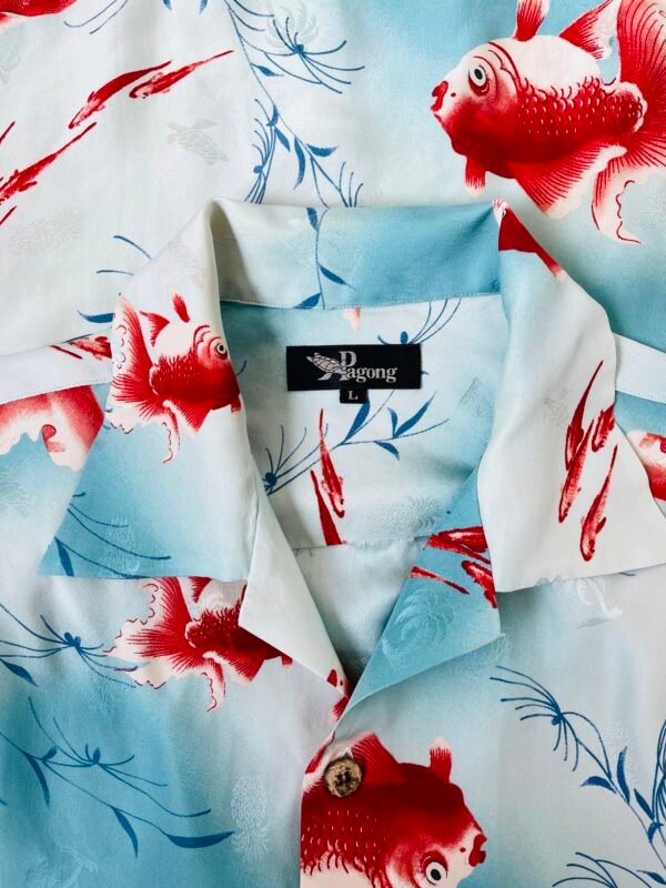 PAGONG HAWAIIN SHIRT "GOLD FISH" - Image 4