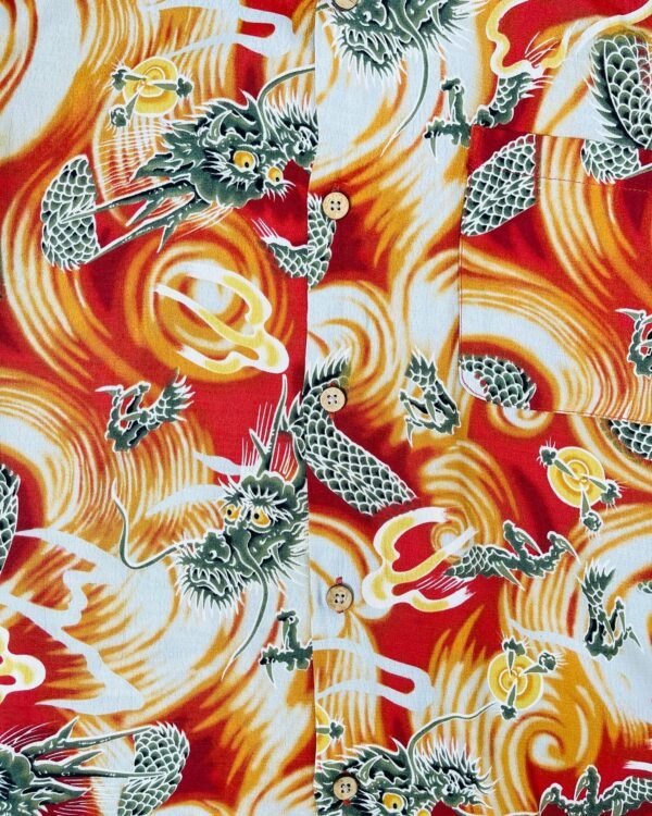 PATINA VINTAGE ALOHA SHIRT "Dragon" - Image 6