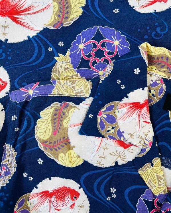UNKNOW BRAND Hawaiin shirt “GOLD FISH” - Image 5
