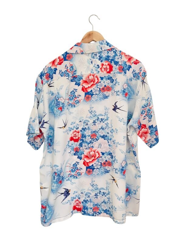 SUN SURF HAWAIIAN SHIRT “SWALLOWS FLY AROUND” - Image 3