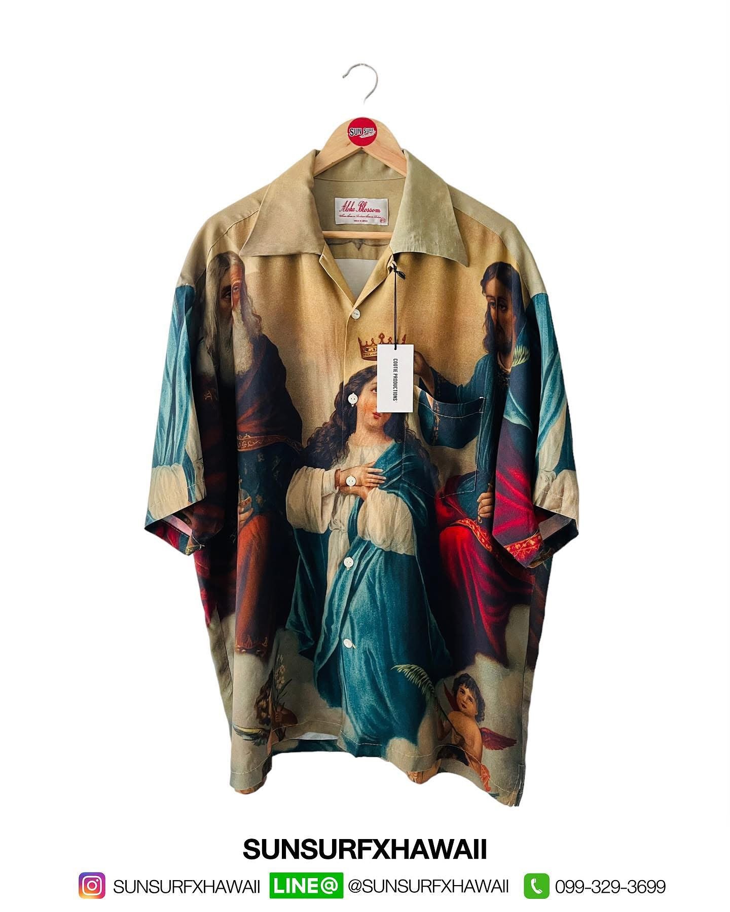 ALOHA BLOSSOM X COOTIE HAWAIIAN SHIRT “RAZA PONQUERO”