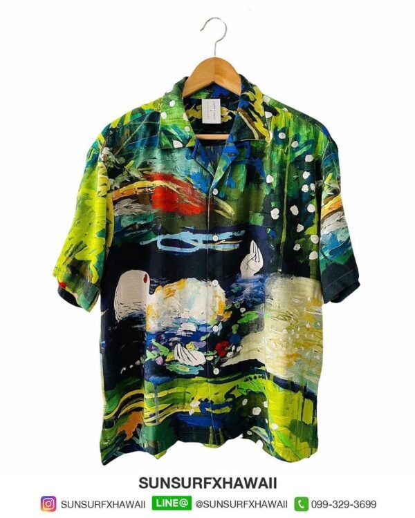 FREAK'S STORE HAWAIIAN SHIRT "AUTOMOAI"