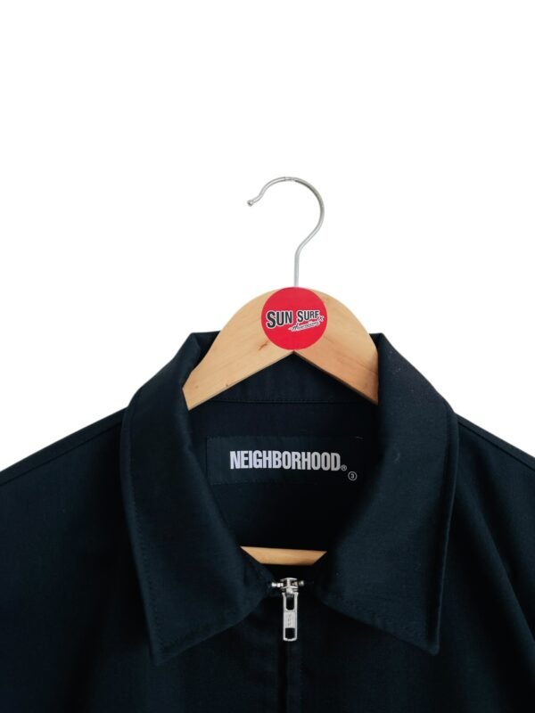 Neighborhood Drizzler Jacket in Black 20AW - Image 2