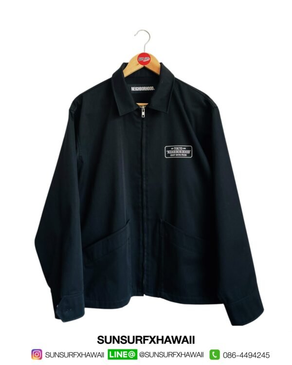 Neighborhood Drizzler Jacket in Black 20AW
