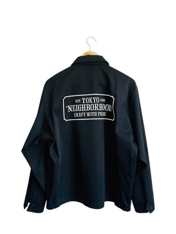 Neighborhood Drizzler Jacket in Black 20AW - Image 3