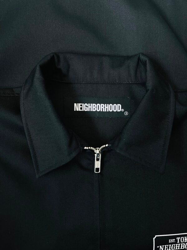 Neighborhood Drizzler Jacket in Black 20AW - Image 4