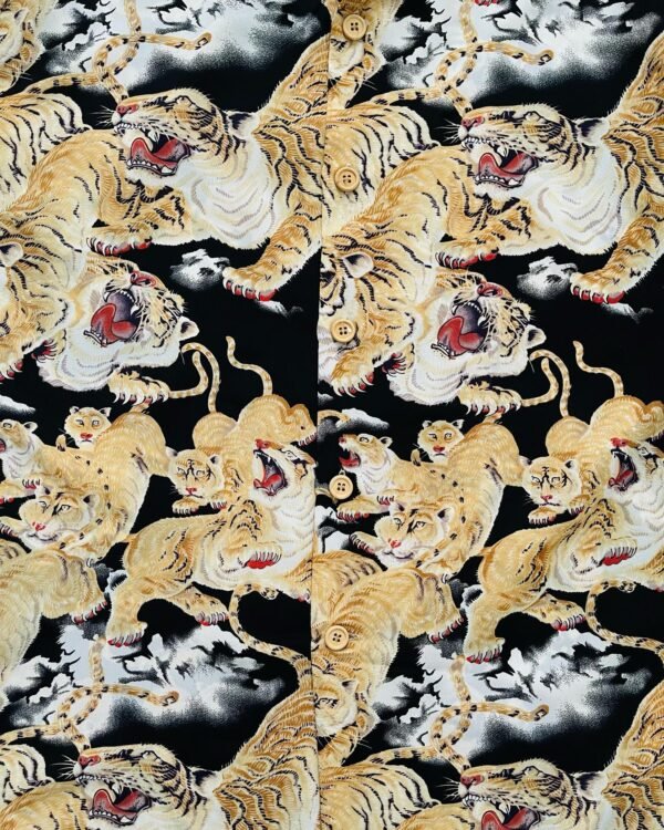 STEVENSON HAWAIIN SHIRT 'ONE HUNDRED TIGERS' - Image 7