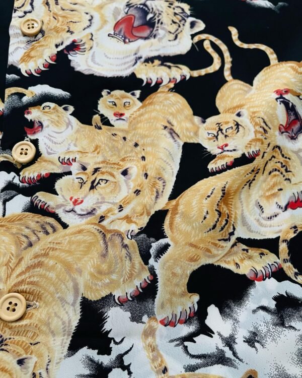 STEVENSON HAWAIIN SHIRT 'ONE HUNDRED TIGERS' - Image 6