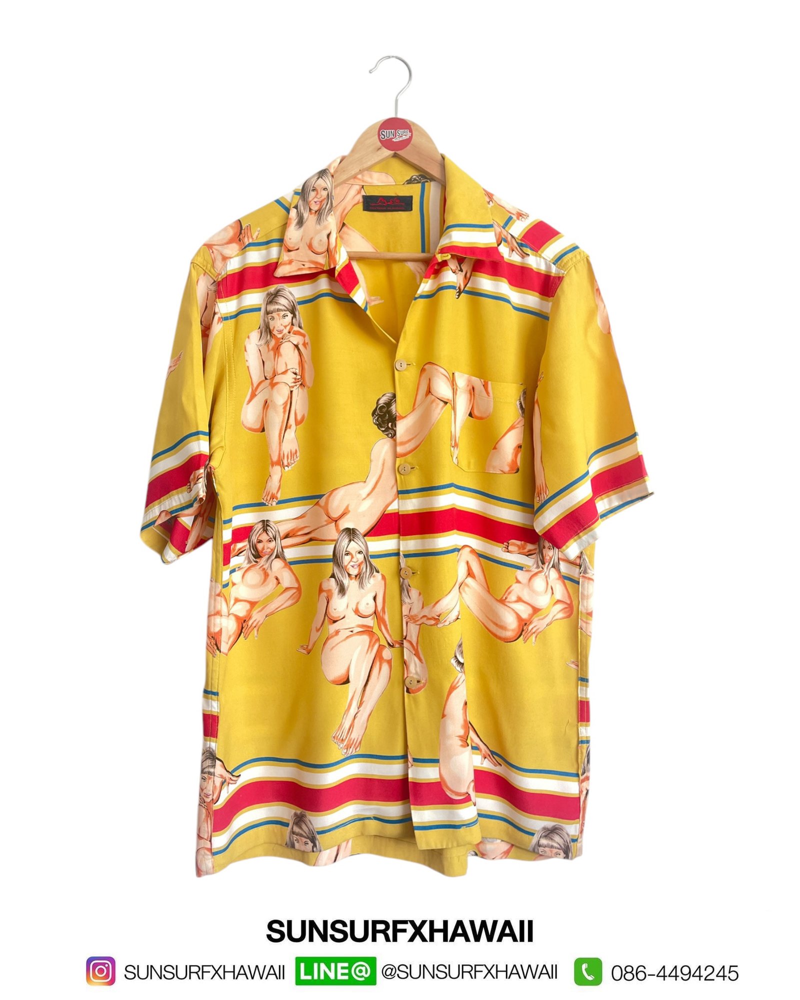 HYSTERIC GLAMOUR HAWAIIN SHIRT