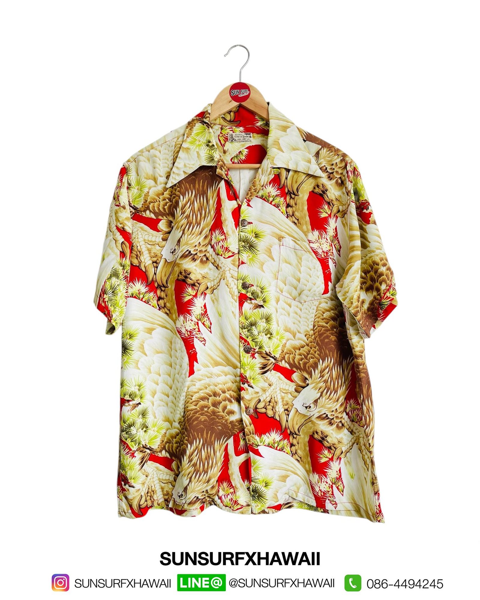 DENIME HAWAIIAN SHIRT "TAKA"