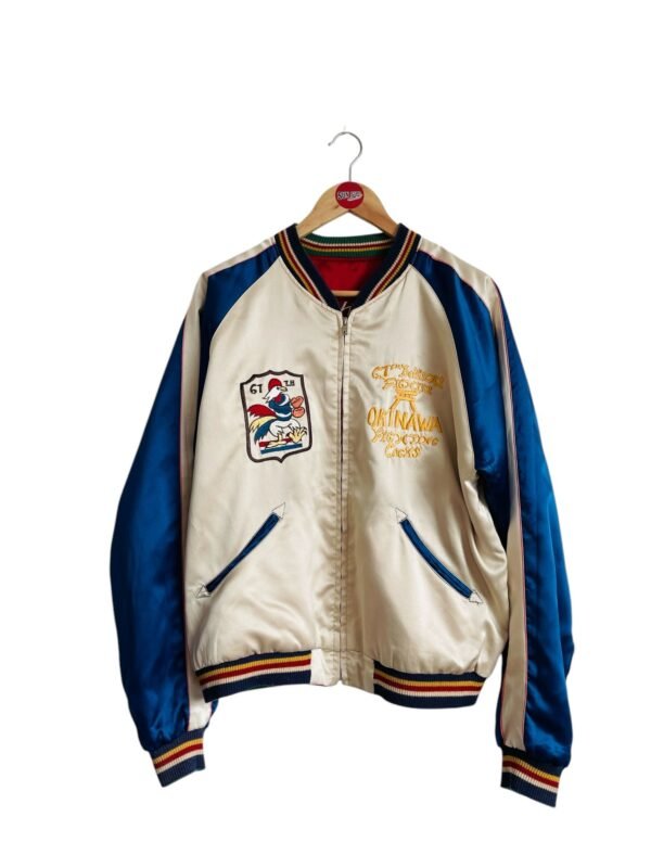 TAILOR TOYO ACETATE SOUVENIR JACKET - TIGER HEAD × JAPAN MAP - - Image 3