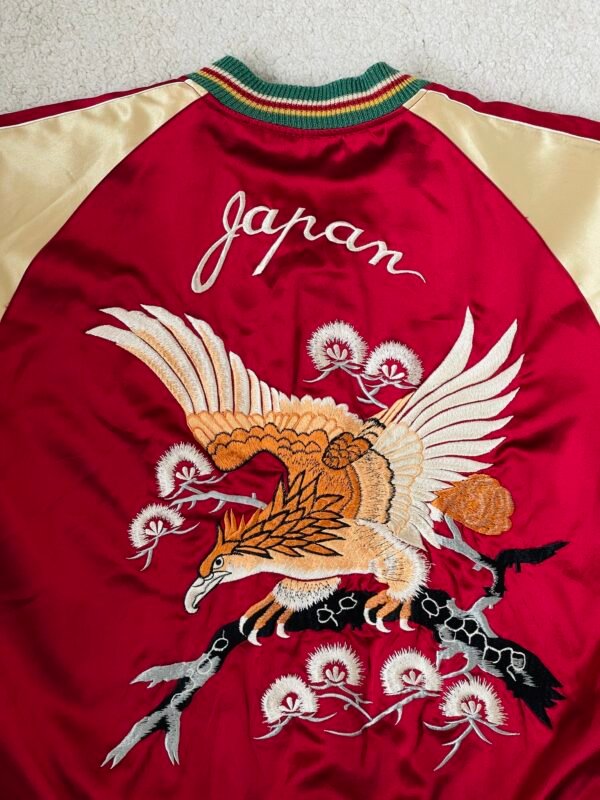 TAILOR TOYO ACETATE SOUVENIR JACKET - TIGER HEAD × JAPAN MAP - - Image 8