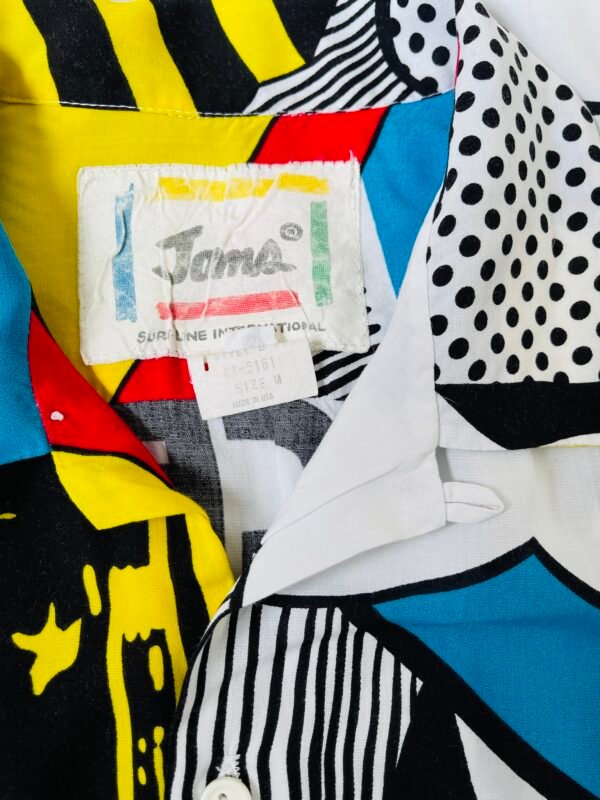JAMS WORLD HAWAIIAN SHIRT 80's "POP ARTS" - Image 7