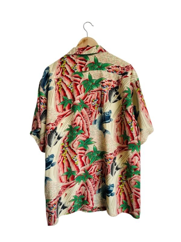 SUN SURF HAWAIIAN SHIRT "CARPS UP THE FALLS" - Image 3