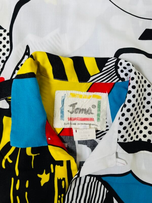 JAMS WORLD HAWAIIAN SHIRT 80's "POP ARTS" - Image 4