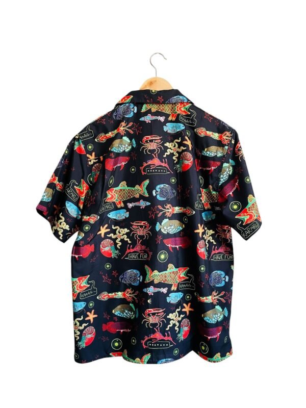 KARAKU HAWAIIAN SHIRT "Deep Sea Neon Show" - Image 3
