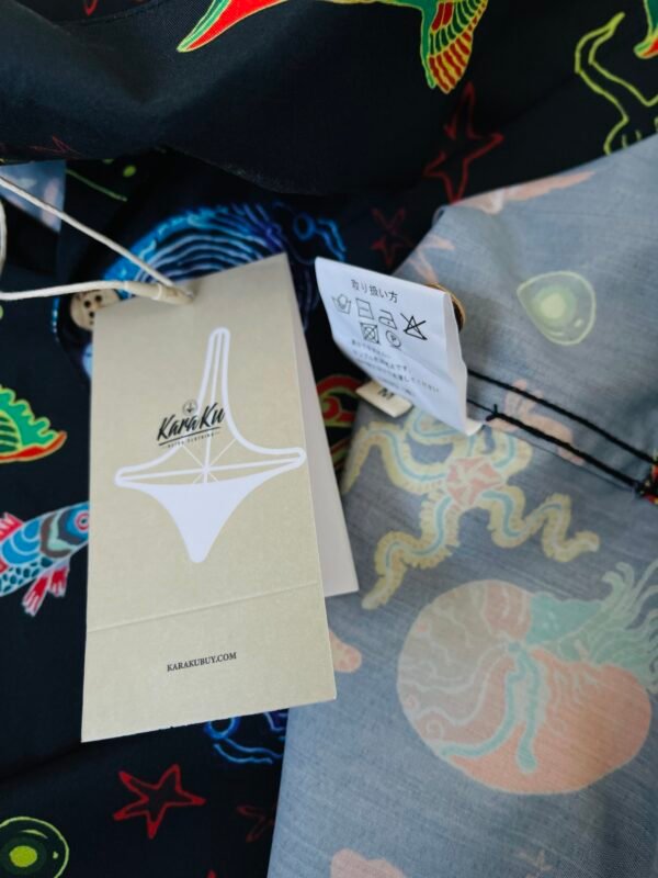 KARAKU HAWAIIAN SHIRT "Deep Sea Neon Show" - Image 7