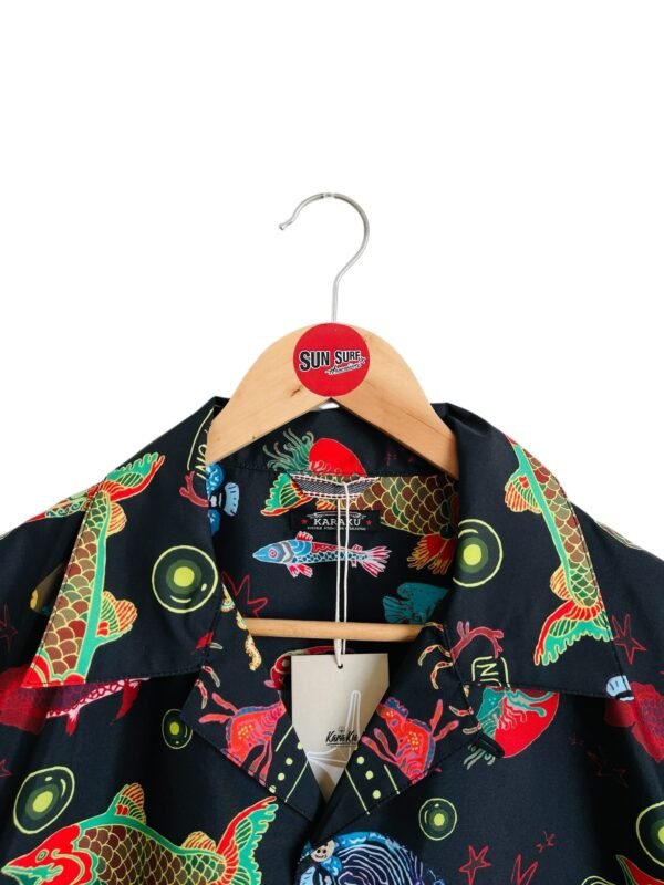 KARAKU HAWAIIAN SHIRT "Deep Sea Neon Show" - Image 2
