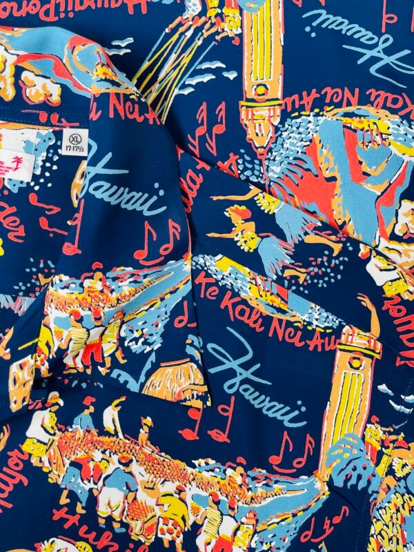 SUN SURF HAWAIIAN SHIRT  " THE SONG OF HAWAII " - Image 4