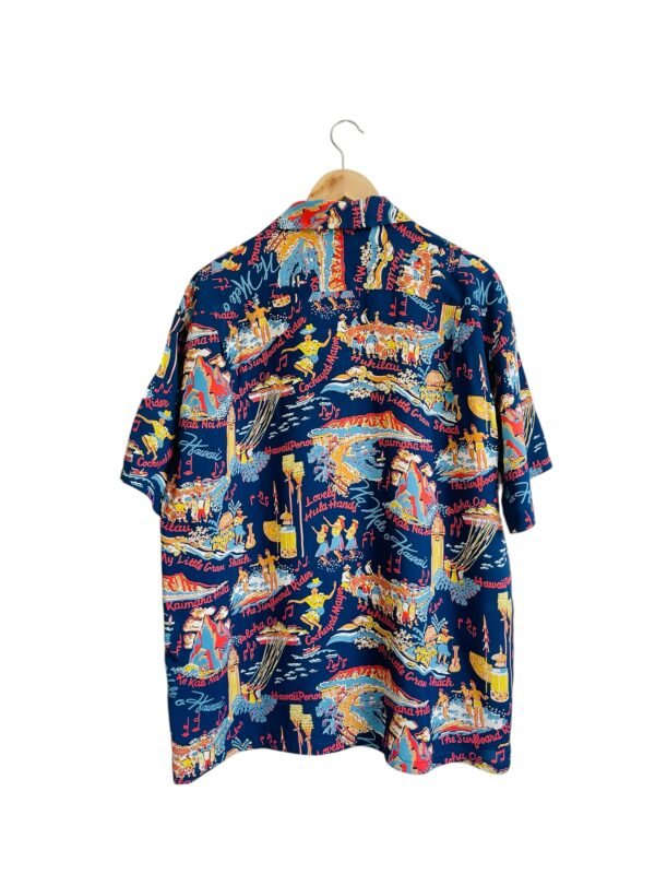 SUN SURF HAWAIIAN SHIRT  " THE SONG OF HAWAII " - Image 3
