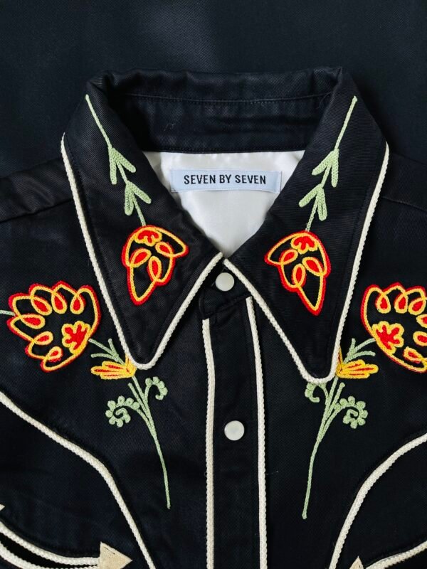 SEVEN BY SEVEN EMBROIDERY WESTERN SHIRT - Image 4