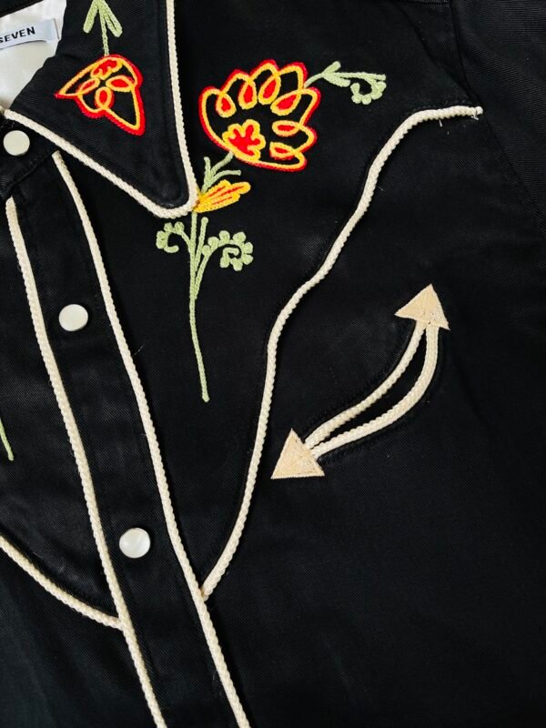 SEVEN BY SEVEN EMBROIDERY WESTERN SHIRT - Image 8