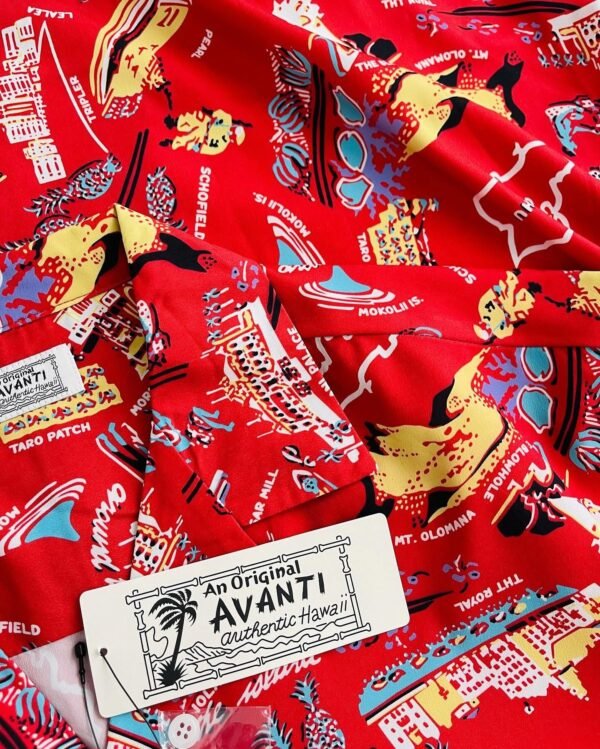AVANTI HAWAIIAN SHIRT “PLANTATION PARADISE" - Image 5
