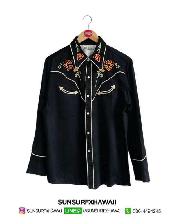 SEVEN BY SEVEN EMBROIDERY WESTERN SHIRT