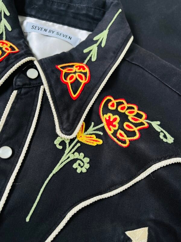 SEVEN BY SEVEN EMBROIDERY WESTERN SHIRT - Image 5