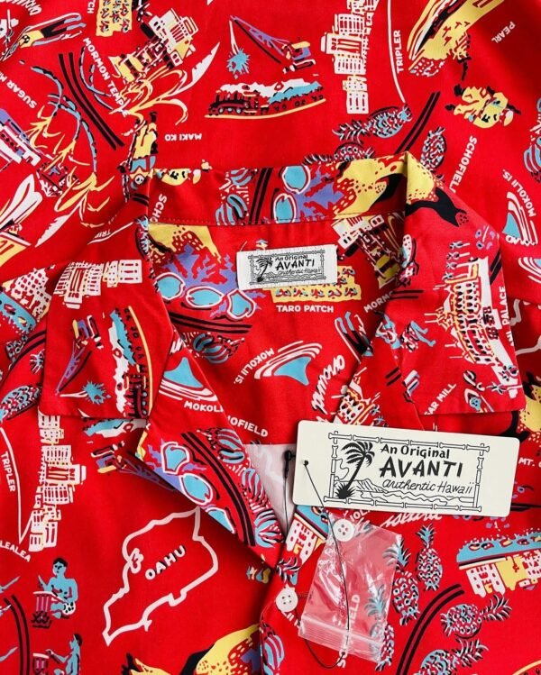 AVANTI HAWAIIAN SHIRT “PLANTATION PARADISE" - Image 4