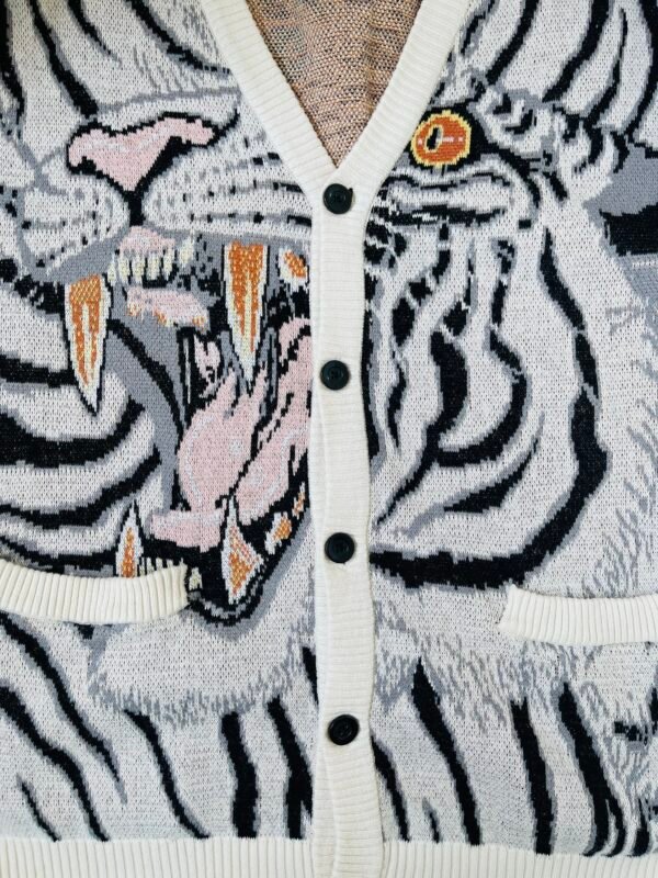 WACKO MARIA x TIM LEHI "JACQUARD CARDIGAN" - Image 6