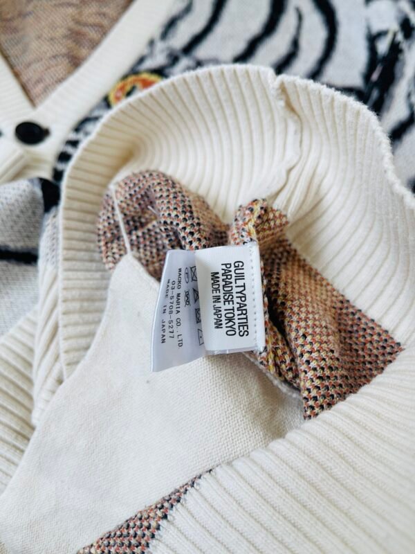 WACKO MARIA x TIM LEHI "JACQUARD CARDIGAN" - Image 7
