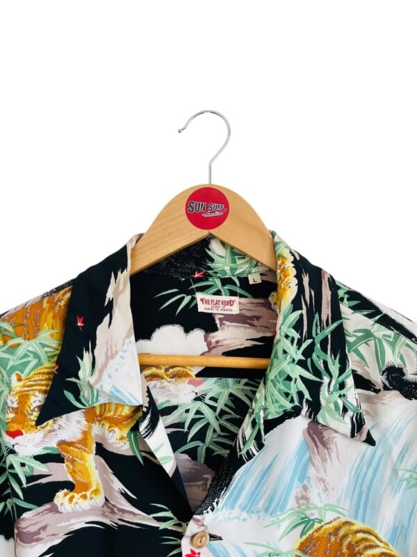 THE FLAT HEAD HAWAIIAN SHIRT "SASATORA" - Image 2