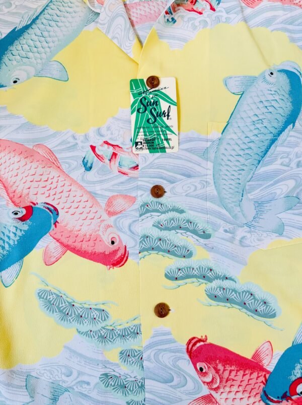 SUN SURF HAWAIIAN SHIRT "KOI" - Image 6