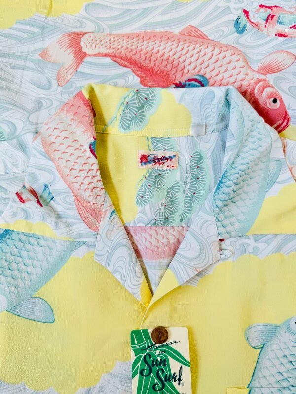 SUN SURF HAWAIIAN SHIRT "KOI" - Image 4